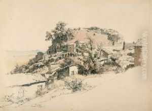 "rocca Di Papa". by Ernst Furchtegott Mohn