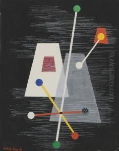 Truncated Pyramids by Laszlo Moholy-Nagy