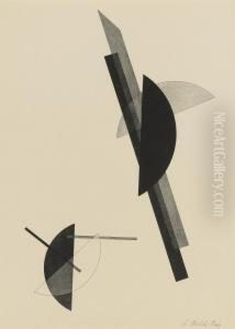 Kestnermappe: Komposition by Laszlo Moholy-Nagy