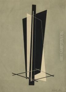 Kestnermappe: Komposition by Laszlo Moholy-Nagy