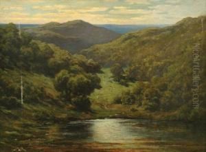 River Valley by Johann Georg Mohr