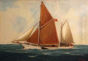 The Hetty At Sea by John Henry Mohrmann