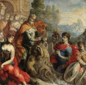Aeolus Giving The Winds To Odysseus