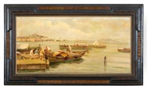 Porto A Mergellina by Cleto Moiraghi