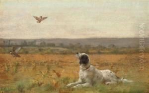 Watching The Pheasants by Marcel Moisand