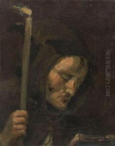 Tete De Franciscain by Gustave Moise
