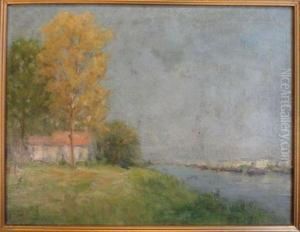 Bord De Riviere by Maurice Moisset