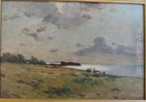 Paysage De Bord De Mer by Maurice Moisset
