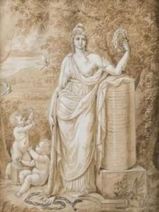 Allegorie Revolutionnaire. by Jean-Guillaume Moite