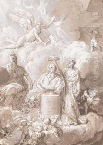 Classical Scenes by Jean Guillaume Moitte