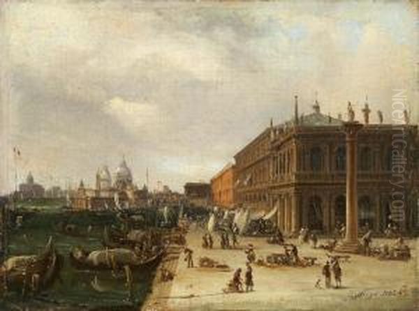 Die Piazzetta In Venedig - view 1