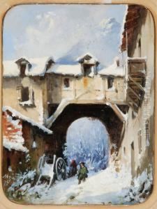 Cascina Con Neve Cascina Con Neve