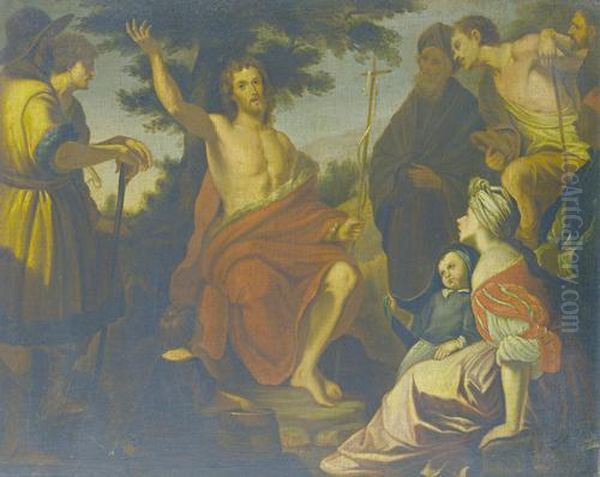 Saint John Preaching - view 1