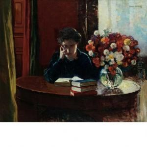 Afternoon Respite by Maurice, Morris Molarsky