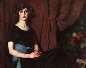 The Crimson Dress by Maurice, Morris Molarsky