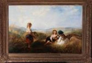 Three Girls In A Cornfield