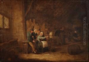 Toe Te Schrijven Aan
Herbergtafereel by Bartholomeus Molenaer