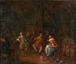 Una Taberna by Jan Miense Molenaer
