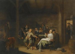 Merry Company In An Inn