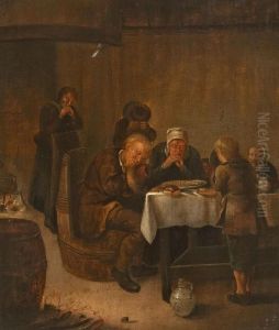 Das Tischgebet by Jan Miense Molenaer