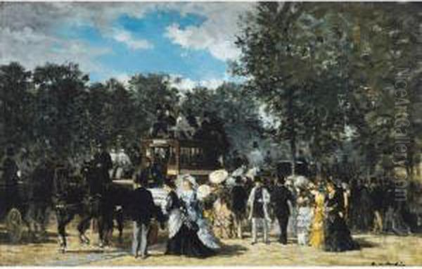 Promenade Dans Le Parc De Saint Cloud - view 1