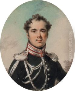 Portrait Of An Officer by Alexander Molinari