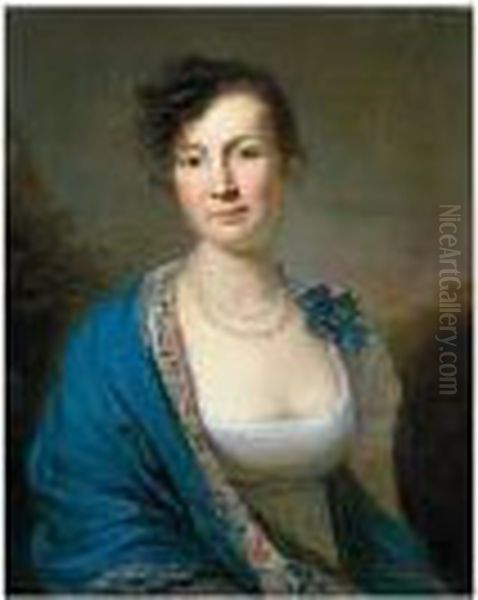 Portrait Of Natalia Alexandrovna Zubova - view 1