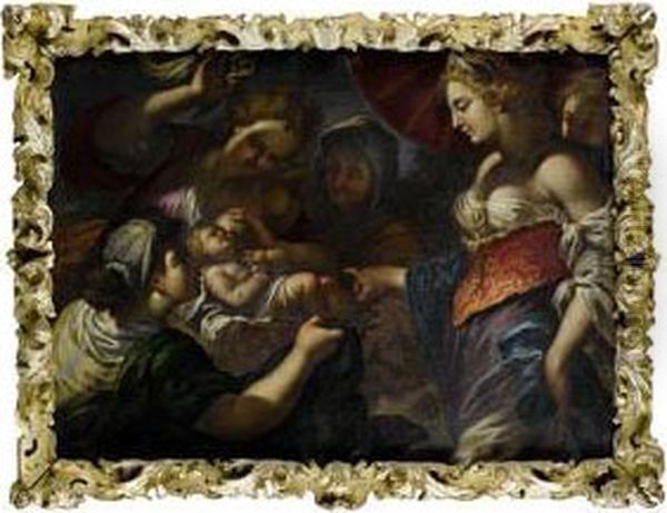 Abraham And The Three Angels - view 1