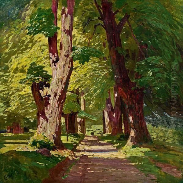 Waldweg Im Prater - view 1