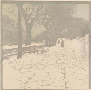 "winter " by Carl Moll