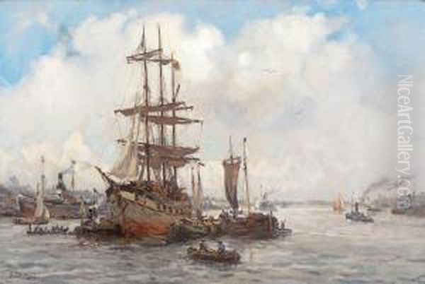 Tall Ship In The Inner Harbour - view 1