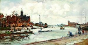 De Bocht Bij Leidschendam by Evert Moll