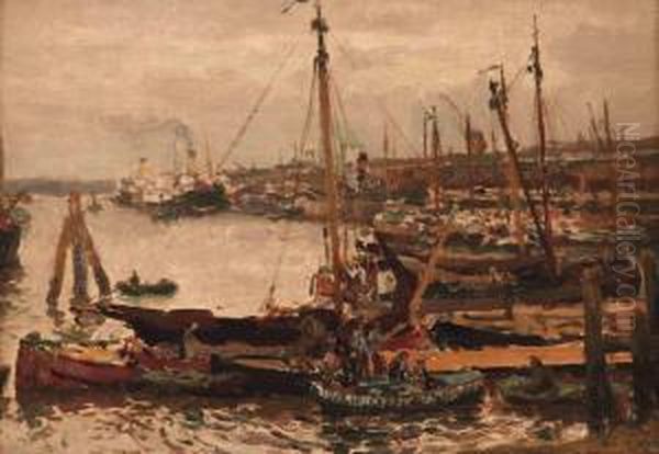 A View Of A Busy Harbour - view 1