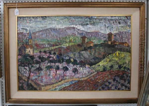 Landscape With Orchards - view 1