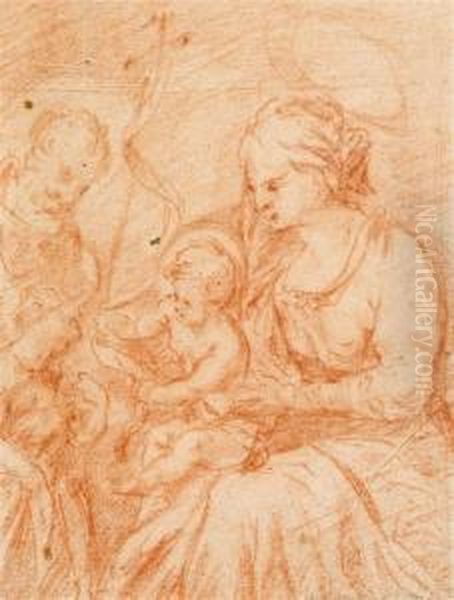 The Holy Family With Female Intercessor - view 1