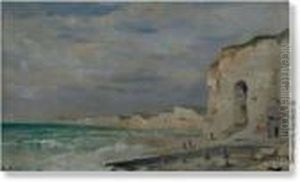 Breton Rocky Coast by Robert Charles Gustave Laurens Mols