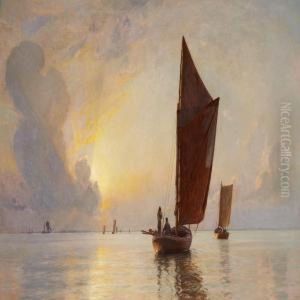 Solopgang I Drogden by Christian Molsted