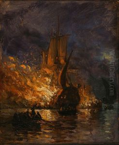 Tordenskjold I Gotheborgfjorden by Christian Molsted