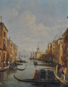A Scene On The Grand Canal, Venice