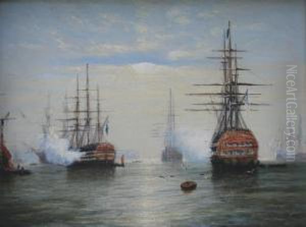 The Morning Gun; Frigates In Coastal Waters - view 1