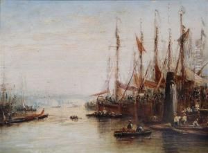 Early Morning Tide On The Thames