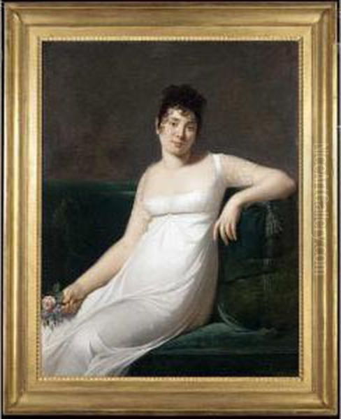 Portrait Of A Lady, Said To Be Countess Sala - view 1