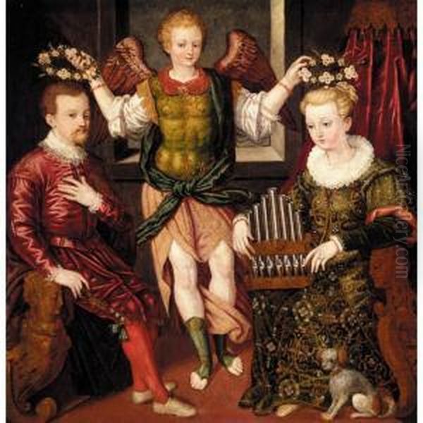 An Allegorical Marriage Portrait - view 1