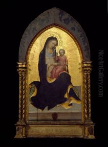 Madonna Of Humility by Lorenzo Monaco