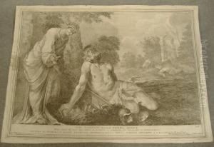 Giob Insultato Dalla Propria Moglie by Pietro Monaco