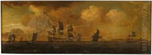 Shipping Off A Coast - view 1