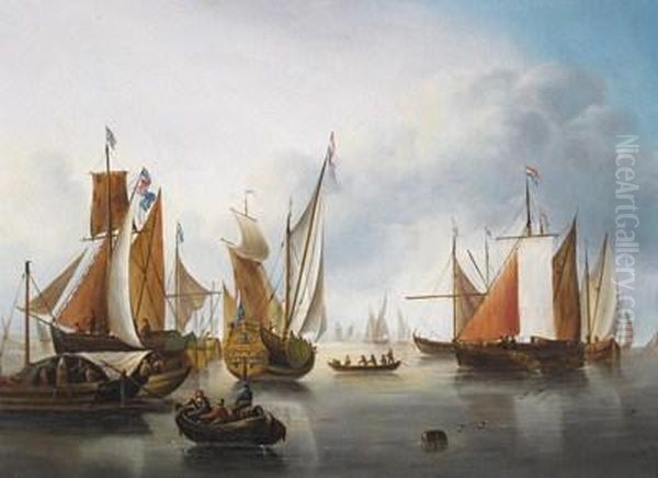 Dutch And British Fishing Vessels - view 1