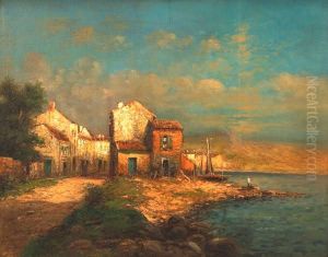 Coastal Village by Pierre Monay