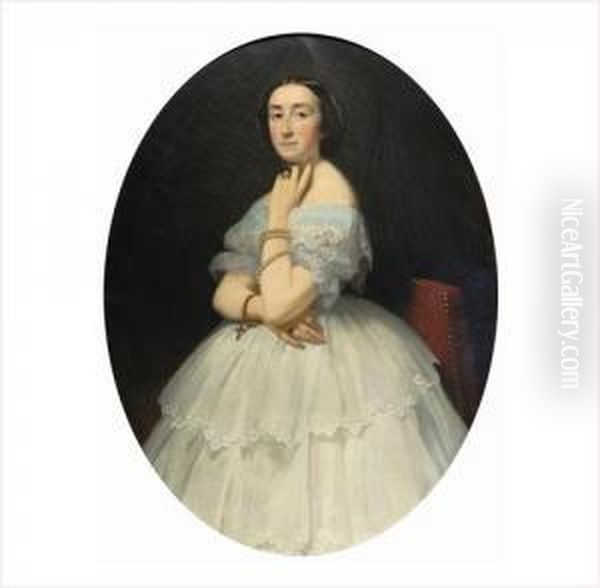 Jeune Femme En Robe De Bal - view 1