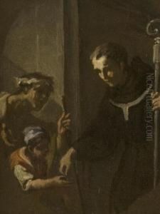 Elemosina Di San Tommaso Da Villanova by Domenico Mondo